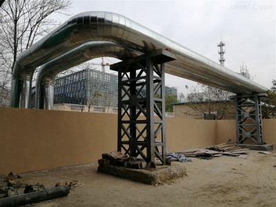 硅酸铝设备罐体保温施工队防火岩棉板烟道彩钢保温工程图2